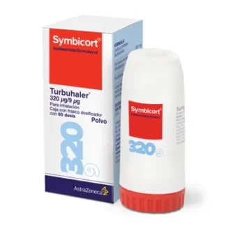 Budesonide / Formoterol (Symbicort) 320 mcg / 9 mcg Inhalation Aerosol (60 doses)